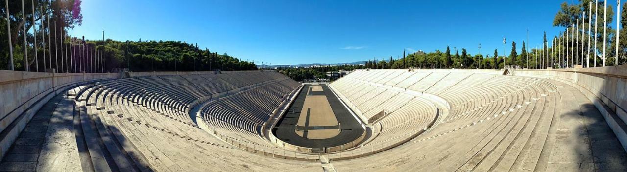 Beautiful Studio Next To Ancient Stadium Athen Exterior foto